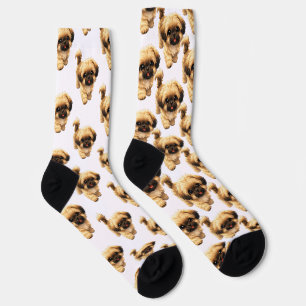 Fun Cartoon Shih Tzu Dog Socks