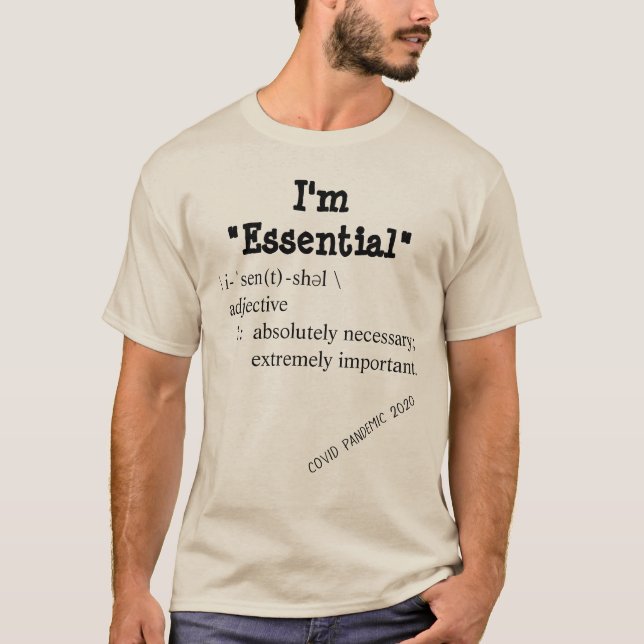 Fun casual wear for a quarantining T-Shirt (Front)