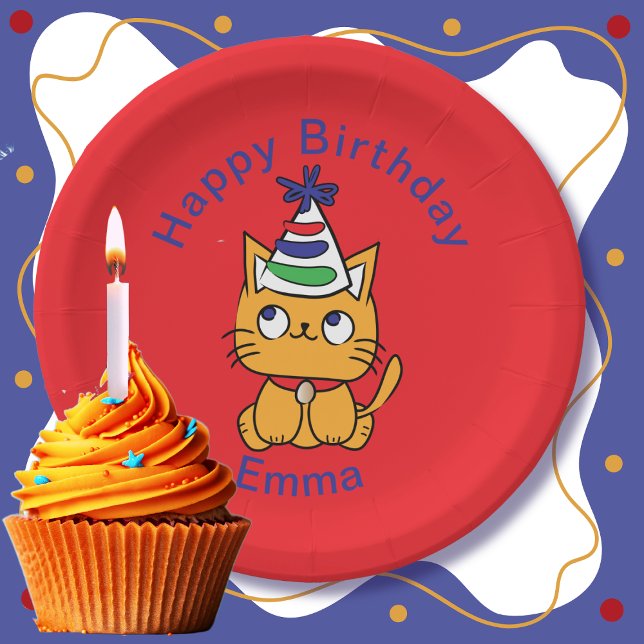 Fun cat paper plates (Creator Uploaded)