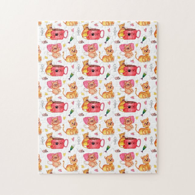 Fun Cats Jigsaw Puzzle (Vertical)