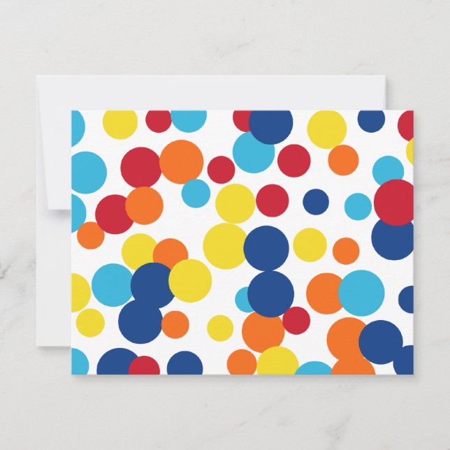 Fun Celebration Birthday Party Invitations (Front)