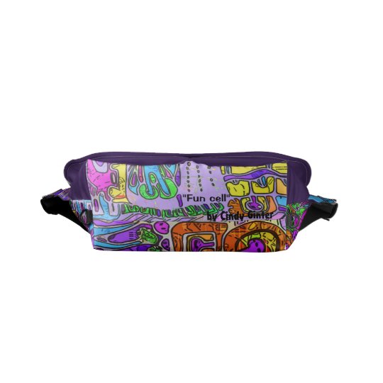 Fun Cell Messenger Bag