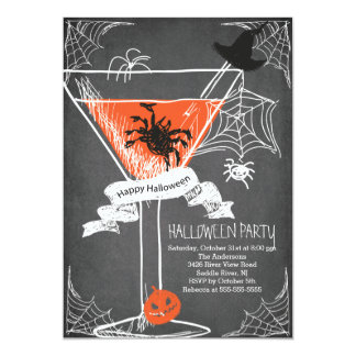 Halloween Cocktail Party Invitation 10