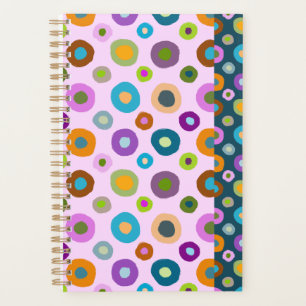 Fun cheerful colorful weekly planner