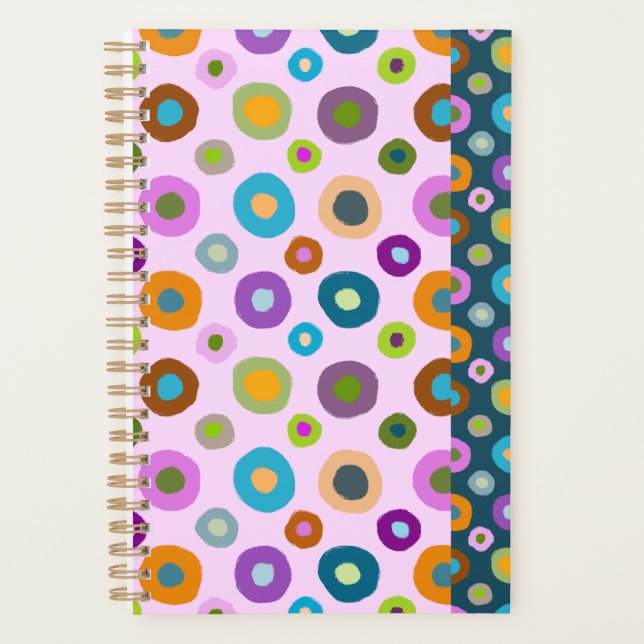 Fun cheerful colorful weekly planner (Front)