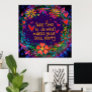 Fun Cheerful Happy Soul Quote Inspirivity Poster
