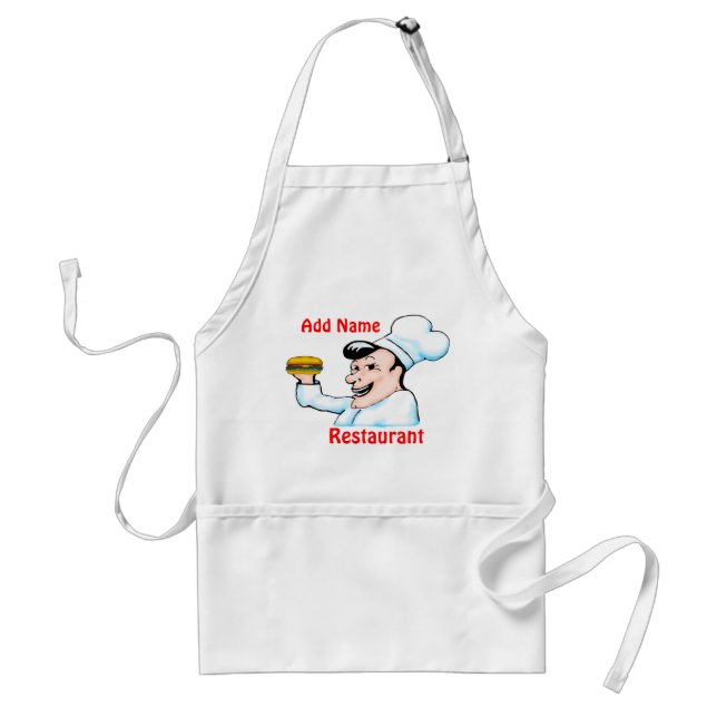 Fun Chef Apron (Customizable) (Front)