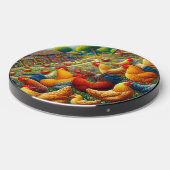 Fun chicken farm lovers wireless charger (Front 2)