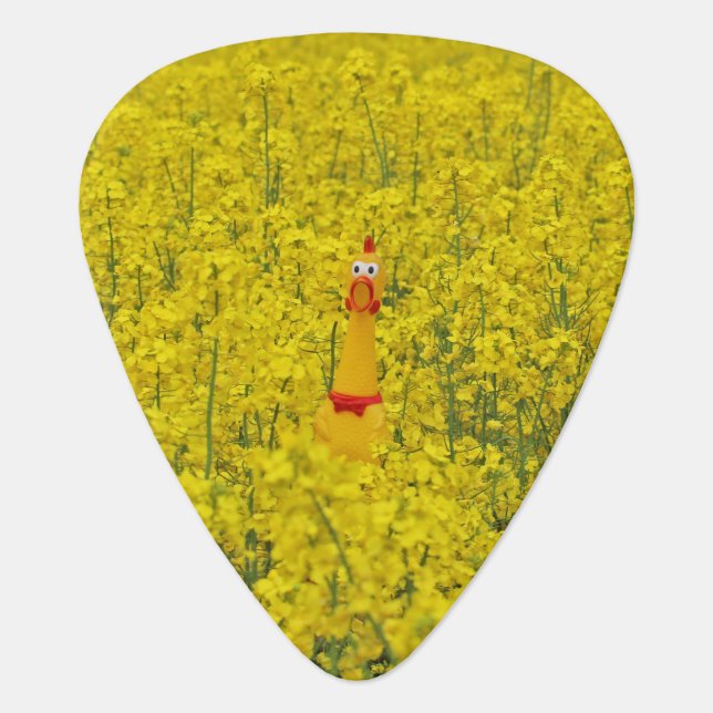 Fun Chicken Guitar Pick (Front)