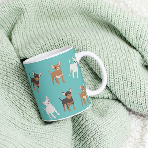 Fun Chihuahua Dog Breed All Colors Coffee Mug