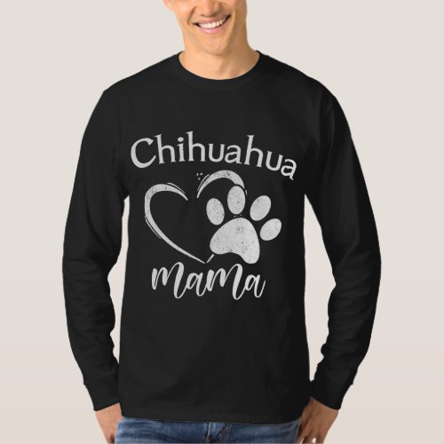 Fun Chihuahua Mama Pet Lover Apparel Dog Chi_chi M T_Shirt