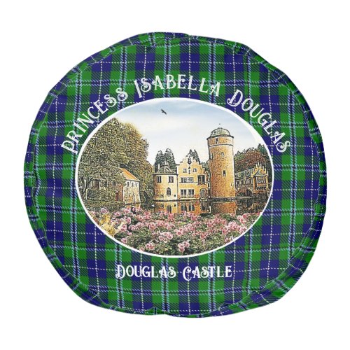 Fun Child Douglas Clan Tartan Castle Pouf