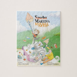 Fun children's jigsaw puzzle. puzzle