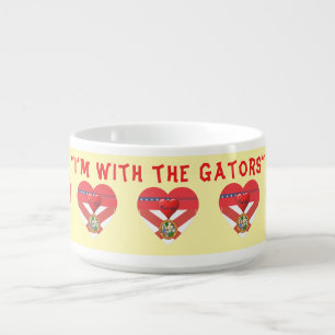 Fun Chili Soup Florida Ocean Blue Bowl