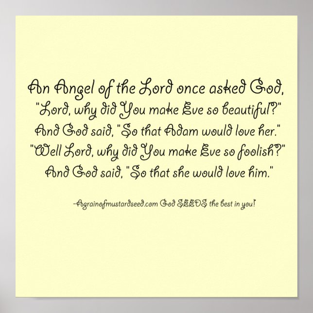 Fun Christian Quotes Poster (Front)