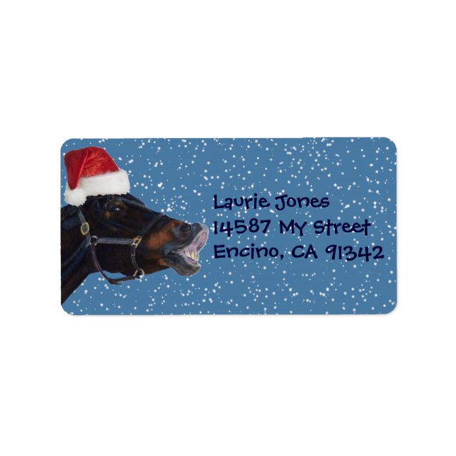 Fun Christmas Address Labels (Front)