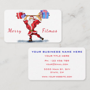 Fun Christmas Business Office Personalized Special Card