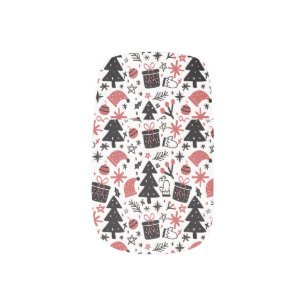 Fun Christmas Fashion Christmas Tree Holiday  Minx Nail Art