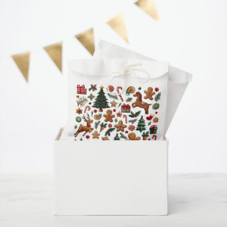 Fun Christmas Favor Bags