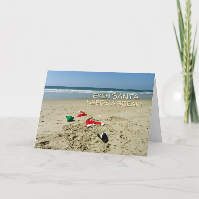 Fun Christmas Greeting Card! Holiday Card (Front)