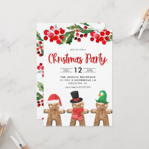 Fun Christmas Holiday Party Invitation