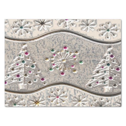 Fun Christmas pattern tissue paper