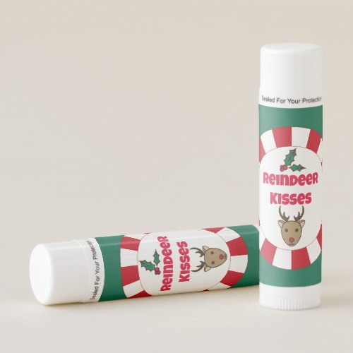 Fun Christmas Reindeer Lip Balm Gifts