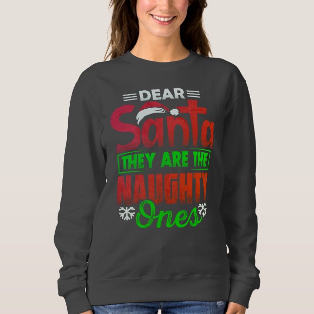 Fun Christmas shirt for playful vibes (Front)