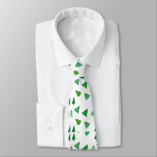 Fun Christmas Tree design tie
