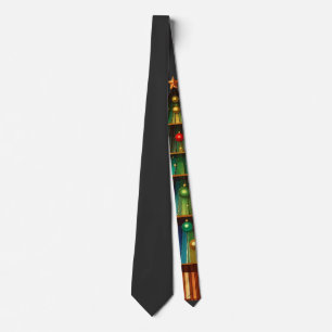 Fun Christmas Tree Holiday Deck The Halls Neck Tie