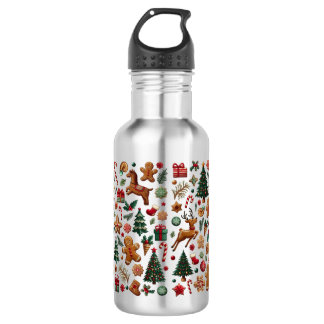 Fun Christmas Water Bottle