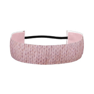 fun chunky knit colorful knitted stripes athletic headband