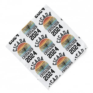 Fun CICADA CRUSADER 2024 Bandana