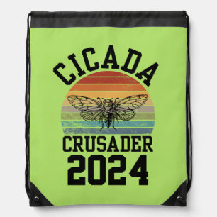 Fun CICADA CRUSADER 2024 Kids Drawstring Bag