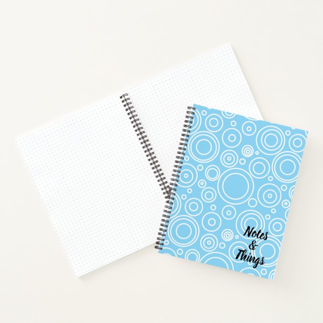 Fun Circle Pattern Notebook (Inside)