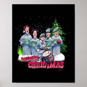 Fun Civil War Christmas Poster