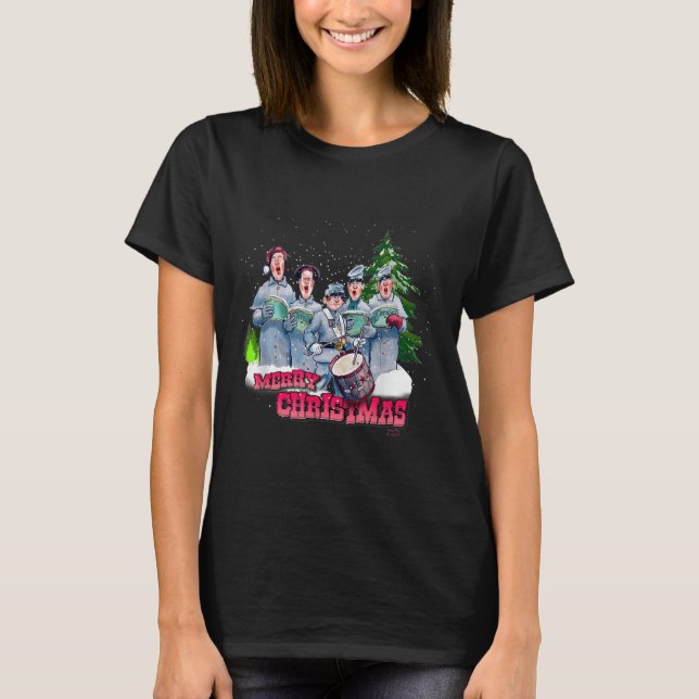 Fun Civil War Christmas  T-Shirt (Front)