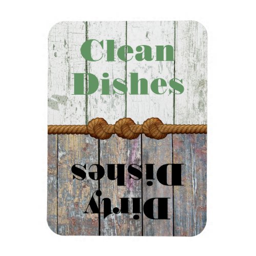 Fun Clean  Dirty Dishwasher Magnet