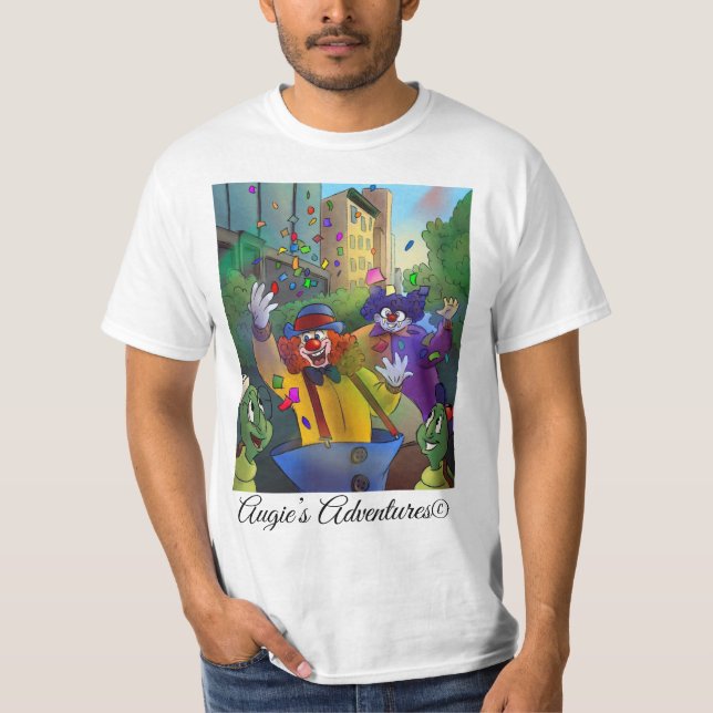 Fun clown cotton t-shirt (Front)