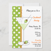 fun Cocktail party Invitation