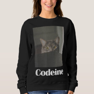 Fun Codeine Cute Cat Sweatshirt