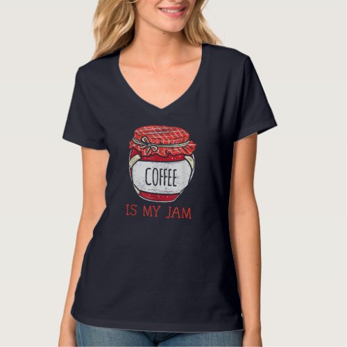 Fun Coffee Drinker Gifts Women Cute Meme Coffee Lo T_Shirt