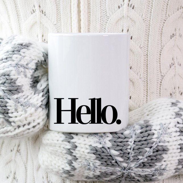 Fun coffee mugs - Hello - Quotes (Creator Uploaded)