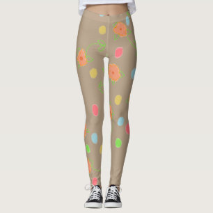 Fun Colorful And Floral Leggings