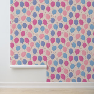 Fun Colorful Balloons Pastel Wallpaper
