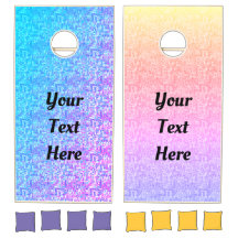 Fun Colorful Bright Cheery Editable Mosaic Ombre