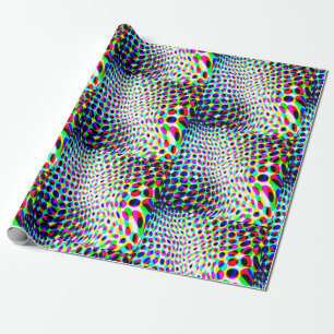 Fun Colorful Circles Wrapping Paper