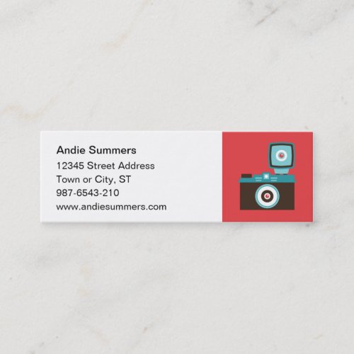 Toy Camera (Diana) Profile Card Business Card
