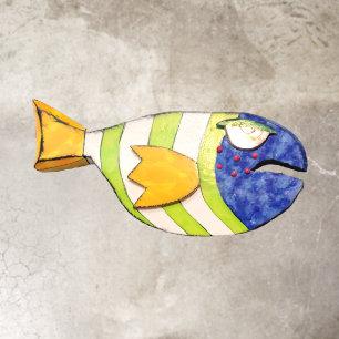 Fun Colorful Fish Floor Floor Decals