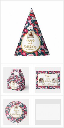 Fun Colorful Flowers Party Collection